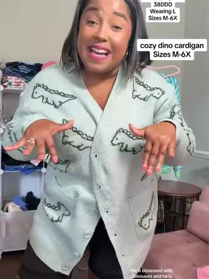 Super soft and not itchy. Long enough to wear with leggings and still have bum coverage. Fun colors and not too heavy. Sizes M-6X. I am wearing a size L. #tiktokshopcreatorpicks #size14style #petitestyle #midsizefashion #tiktokshopbacktoschool @BloomChic 