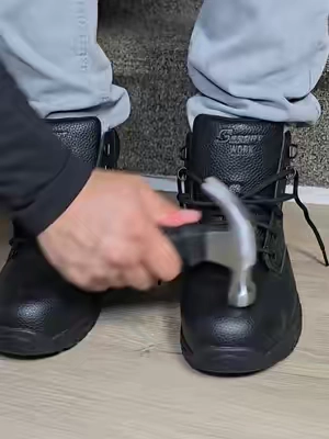 botas de trabajo muy resistentes, con puntera de acero!! #workboots #menboots #steeltoeshoes #comfortable #tiktokshopcreatorpicks 