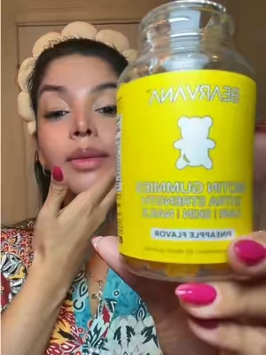 Gomitas de vitaminas para el cabello las uñas y la piel #gummies #vitaminas #biotingummies #biotina 