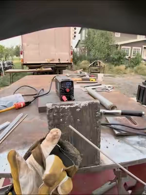 This is a great little 120v stick welder for the beginner and professional alike. #learntoweld #learnwelding #welding #weld #weldingtips 
