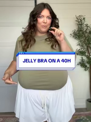 Comment “BRA” if you have questions about sizing! #jellybra #wirelessbra #brareview #plussizebra #comfortablebra 