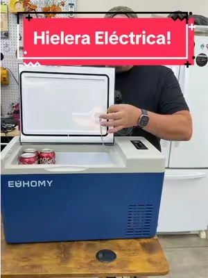 Con está hielera eléctrica para carro no vas a gastar más dinero en hielo que se derrite a las 2 horas!!12 Volt Refrigerator, 23&31QT Compressor Electric Cooler APP Control, Car Fridge -4℉~68℉, Portable Refrigerator 12/24V DC 100-240V AC, Portable Freezer for Camping, Travel, Boat#tiktokshopcreatorpicks #carrefrigerator #carfridge #electriccooler #minirefrigerator 