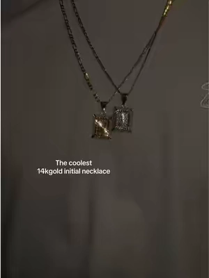 #initials #necklace #fyp #giftforhim #fashion 