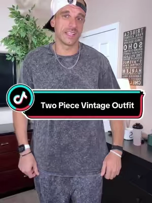 So glad I found this on sale! 😭 #casualfit #twopiece #vintage #mensfashion #tiktokshopcreatorpicks 