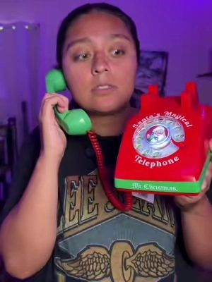This is so cool! #christmas #santa #callingsanta #nostalgia #tiktokshopsummersale 