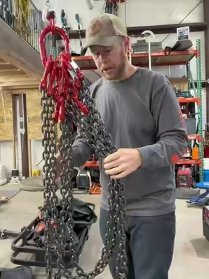 VEVOR 4 Legged Chain Sling #vevor #vevortools #vevorttshop #hoisting #tiktokshopbacktoschool 