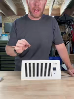 VEVOR Register Booster Fan #vevor #vevortools #vevorttshop #tiktokshopbacktoschool #hvac 