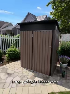 #shed #toolshed #storagehacks #patio #tiktokshop 