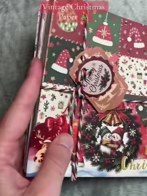 Did I mention it was cute? #scrapbookingpaper #christmaspaper #paper #artsandcrafts @NoteNook INC 