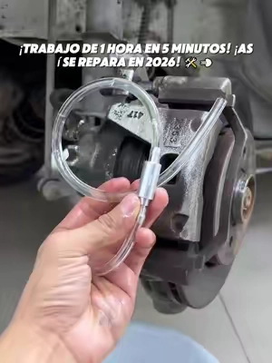 ¡Válvula unidireccional integrada, elimina por completo el aire del freno!#mechanichack #BrakeMaintenance #CarRepair #DIYCarRepair #fyp