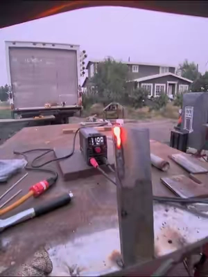 This little stick welder is a very capable machine. #learntoweld #DIY #maintenance #mechanic #welding 