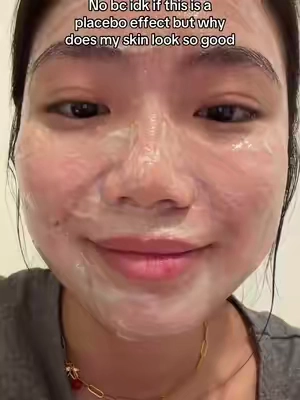 My skin lowkey feels nice and smooth