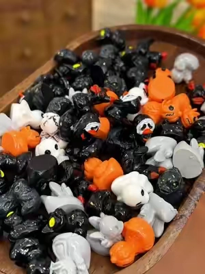Spooky Resin Miniature duckies #ducks #ducksoftiktok 