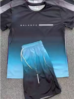 Bro, matching sets just hit different when the colors blend like this. 🔥🔥#graphic #mensfashion #outfitinspo #twopieceset #casual 
