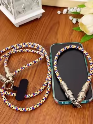 2 In 1 lanyard charging cable#tiktokshopholidayhaul #phonelanyard #lanyard #iphone17 #lanyardcharger 
