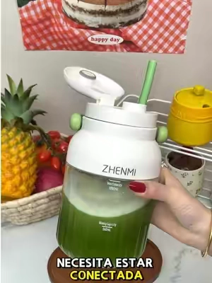 🥒Mejorar el aspecto de la piel resulta ser así de sencillo.tiktokshopjumpstartsale #SummerFinds #TikTokShopSummerSale #portableblender #juicerecipe #TrendingGift
