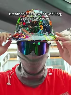 Wind proof,dust proof and inset proof. 👍 #sunprotection #facemask #balaclava #construction  #tiktokshopsummersale 