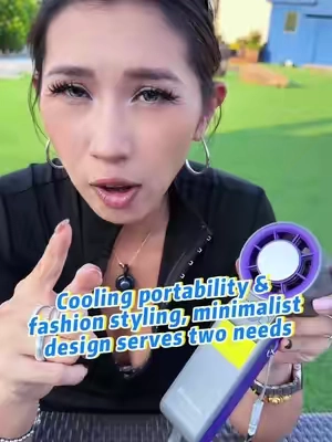 Lightweight and easy to hold with just one hand. #MAGICJOHN #fan #tiktokshopsummersale #summervibes #summerfinds 