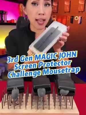 There are no fingerprints, and no more scratches. When applying a mobile phone screen protector, choose Magic John screen protector that’s been tempered twice.#MAGICJOHN #iPhone17ProMAX #iPhone17 #screenprotector #tiktokshopsummersale 