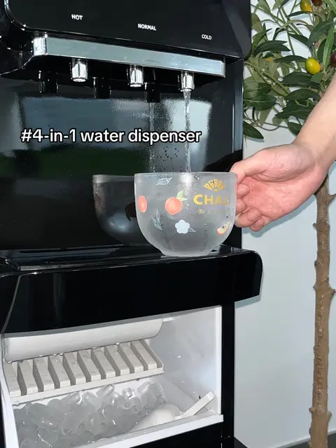 Cold/ hot water dispenser, and ice maker all in one! 😍 Take this as your sign to get yours! I know you’ve been wanting one! ✨#WaterDispenser #3in1WaterDispenser #Hotwater #ColdWater #icemaker 