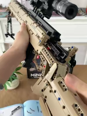 The perfect gift for your boyfriend 🔫 A full sized pew pew building block set! 😎 Pewpewpew gift-ideas buildingbricks #tokmoc #buildingblocks #boyfriends #giftforhim #shopvideocarnival  @TOKMOC 