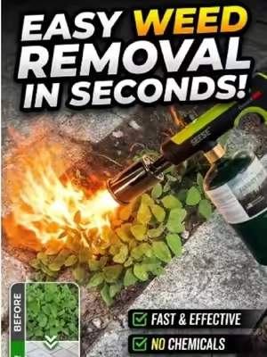 This is your sign to stop fighting weeds the old way.#propanetorch #Cooking #flamethrowers #tiktokshop #fire 