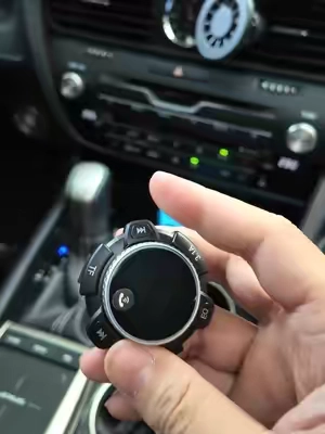 Add music and LED vibes to your older car in just 3 seconds#ahorrardinero #hacksparacarros #productosutiles #adaptadorbluetooth 