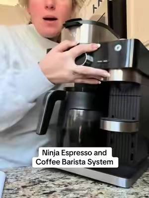 #ninja #coffeemaker #coffeetime #espressotiktok #athomebarista 