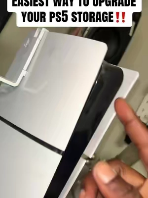 Easy ps5 storage upgrade! #ssd #ps5storage #storageexpansion #playstation #internalssd 