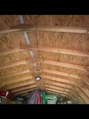 Need to add lighting to a shed, garage, or chicken coop, but don’t want to have to call an electrician to come out and run wiring? Check out this solar powered LED light. #solar #solarlight #led #ledlight #shedlight 
