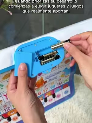 Perfecto para que los niños aprendan solos sin pantallas ni tabletas.#tiktokshopbacktoschool