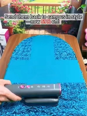 Moms, skip the bulky iron. Get your kids this essential for effortless style! #momhacks #steamer #ironingclothes #tiktokbacktoschool #collegemom 