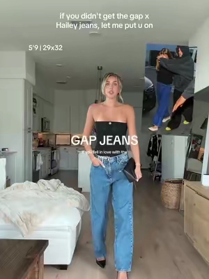 little hack shop the GAP mens jeans 