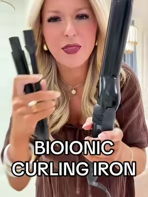 3 in 1!!! The best curls that last all day! #curlingiron #curlingwand #curlinghairtutorial #bioionic #hairtutorial 