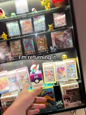 They really got me with this LED display case… #displaycabinet #collector #collection #display #collecting 
