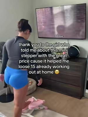 My fav purchase of the year 🥹 #homeworkout #stepper 