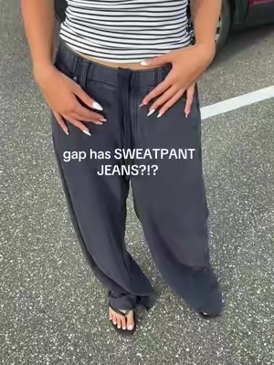 @Gap #gap #jeans #sweats #sweatpants #baggyjeans 