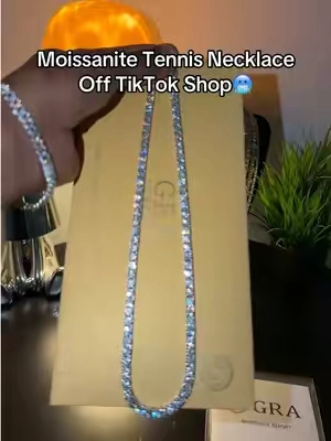 #moissanite #tennisnecklace #moissanitejewelry #moissanitevsdiamond #vvs 
