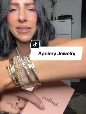Cute affordable jewelry finds 🥰@Aprilery Jewelry-US #aprilery #jewelryfinds #adjustablebracelet #zodiacjewelry 