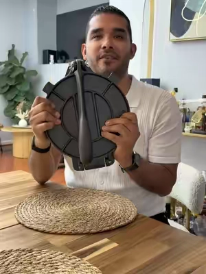 Prensa para tortillas y patacones de hierro fundido de la marca VEVOR #vevor #prensa #tortilla #patacon #tiktokshopcreatorpicks 