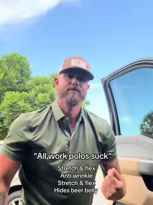 Love these polos for the jobsite 