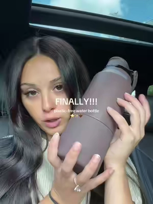 my husband and I’s new fixation is these water bottles 😭😭 #brumate #nontoxic #plasticfree plastic free water bottle 