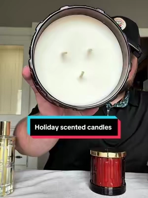 Holiday candles are the best! #candle #holidaycandles #homeessentials #christmascountdown #candleseason 