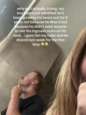 i can’t 😭😭😭 #ingrownhair #shavingbumps #ingrownhairs #bfrelatable 