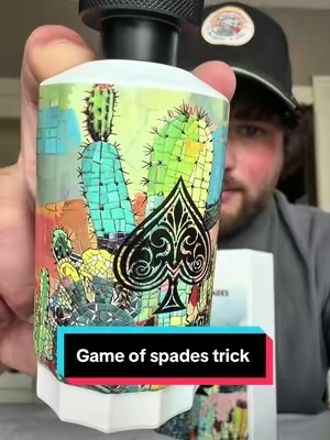 Testing cactus garden insporation game of spades trick! #cactusgarden #cologne #fragrance #gameofspades #fragrancetiktok 