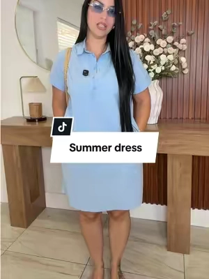 Zeagoo Live Women's Cotton Shirt Dress Summer Casual Short Sleeve Button Down Beach Cover Up Shirts with Pockets ##tiktikshopcreatorpicks##tiktokshopsummersale###shirtdress##summerdress##womenswear