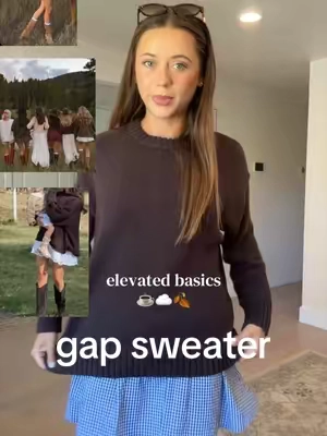 couldn’t get this last szn AT ALL!😭😭 #closetstaples #falloutfits #sweater #gap #oversizedsweater 
