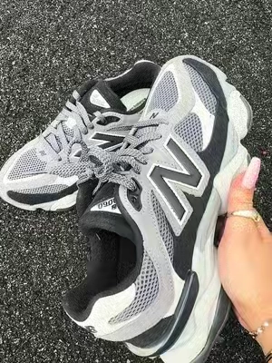 My boyfriend loves his new new balance 9060s 🖤👟 They’re insanely comfortable and the perfect mens sneaker for fall #newbalance #ttsneakerweek #fyp #blowthisup #viral 