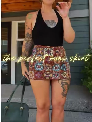 Absolutely loveee these skirts with the build in shorts. #midsizefashion #skortoutfit #summeroutfits #falloutfits #tiktokbacktoschool 
