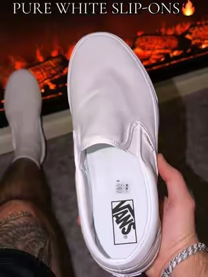 👟🔥The OG Vans Slip-Ons that started it all. Clean, timeless, and an everyday classic that belongs in every wardrobe. Available now from Tillys with free 3-day delivery. 😮‍💨🔥🤌🏻 @Tillys #Vans #mensfashion #mensstyle #tiktokshopbacktoschool #TikTokShopFinds 